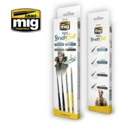 Brand new 😍 Figures Brush Set AMMO by Mig Jimenez 🧨