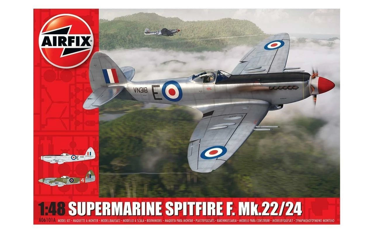 Deals π― Supermarine Spitfire F Mk 22/24 Fighter 1/48 Airfix π 1 Deals π― Supermarine Spitfire F Mk 22/24 Fighter 1/48 Airfix π