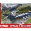 Outlet 👏 MiG-17F Fresco & A-4B Skyhawk Dogfight Doubles Gift Set w/paint & glue 1/72 Airfix 🌟