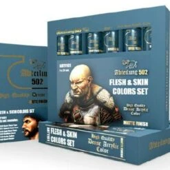 Best reviews of 🛒 Flesh & Skin Acrylic Paint Set (6 Colors) 20ml Tubes Abteilung 502 🎉