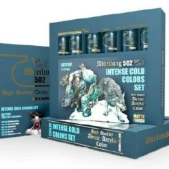 Promo 👍 Intense Cold Acrylic Paint Set (6 Colors) 20ml Tubes Abteilung 502 😍