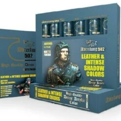 Discount 🤩 Leather & Intense Shadow Acrylic Paint Set (6 Colors) 20ml Tubes Abteilung 502 😍