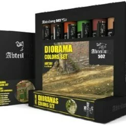 Hot Sale 🛒 Dioramas Weathering Oil Paint Set (6 Colors) 20ml Tubes Abteilung 502 ⭐