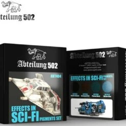 New 👍 Effect in Sci Fi Pigment Set (4 Colors) 20ml Bottles Abteilung 502 👍