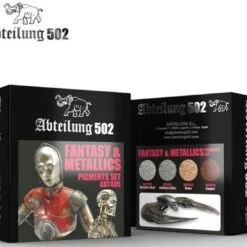 Best Pirce 🎉 Fantasy & Metallics Pigment Set (4 Colors) 20ml Bottles Abteilung 502 💯