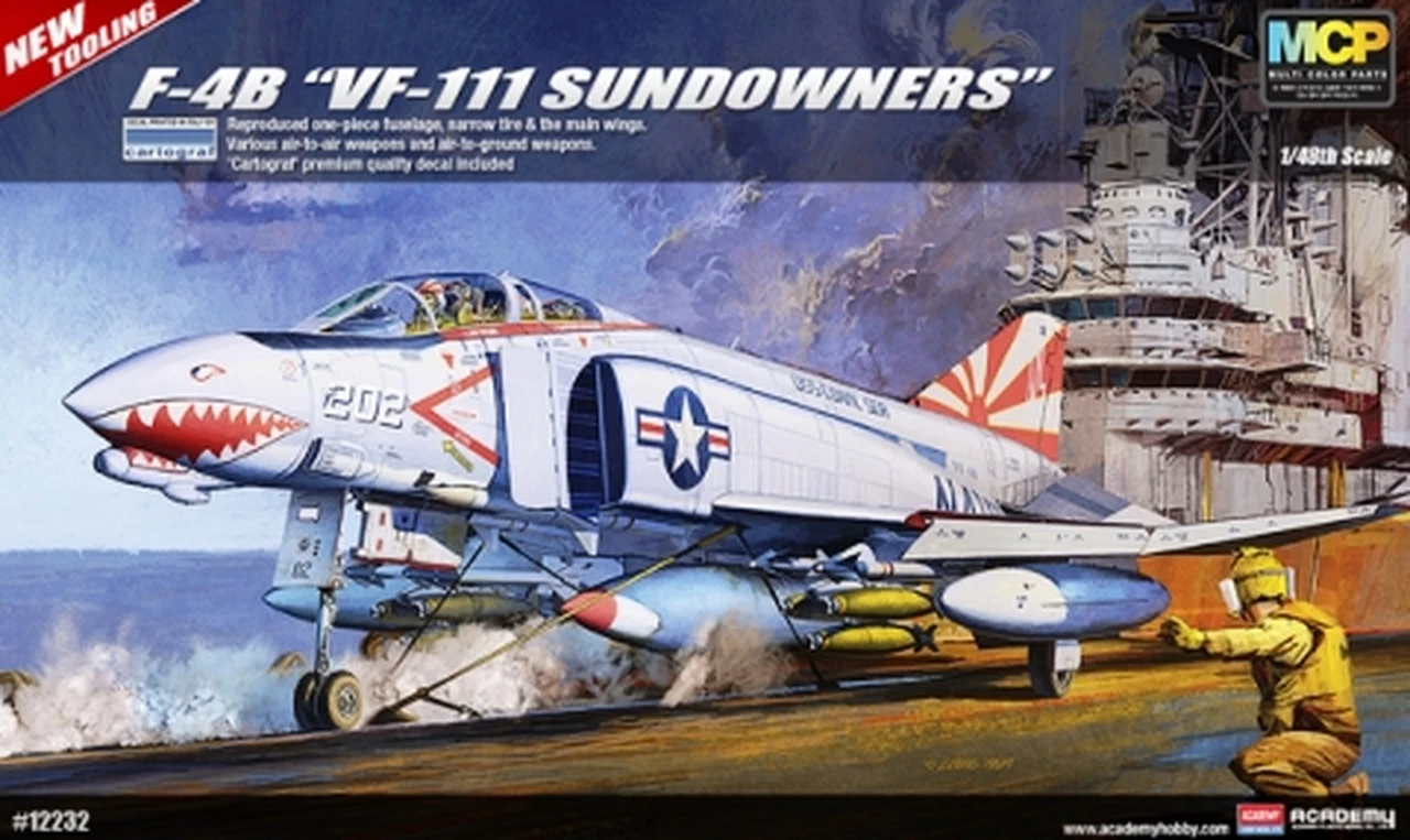 Discount β¨ F-4B 'VF-111 Sundowners' 1/48 Academy π€© 1 Discount β¨ F-4B 'VF-111 Sundowners' 1/48 Academy π€©