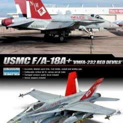 Best Sale ✨ USMC F/A-18A+ 'VMFA-232 Red Devils' 1/72 Academy 😍