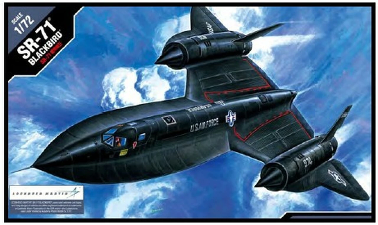 Best Sale π SR-71A Blackbird USAF Recon Plane 1/72 Academy π 1 Best Sale π SR-71A Blackbird USAF Recon Plane 1/72 Academy π