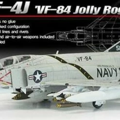 Discount ⭐ USN F-4J VF-84 'Jolly Rogers' 1/72 Academy 🌟