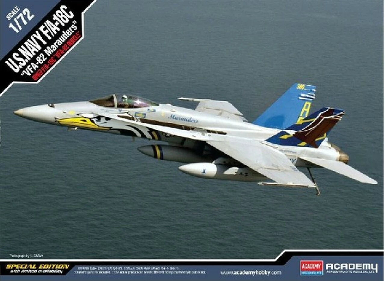 Budget π― US Navy F/A-18C 'VFA-82 Marauders' 1/72 Academy π₯ 1 Budget π― US Navy F/A-18C 'VFA-82 Marauders' 1/72 Academy π₯