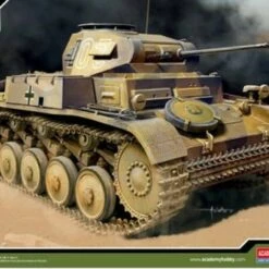 Flash Sale 🔥 WWII German Panzer II Ausf F Tank North Africa 1/35 Academy 🎉