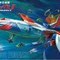 Cheapest 💯 Gatchaman II: New God Phoenix Spacecraft w/ LED Module Academy ⭐