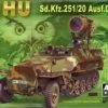 Cheapest 🤩 UHU SdKfz 251/20 Ausf D Infrared Searchlight Carrier 1/35 AFV Club ✔️