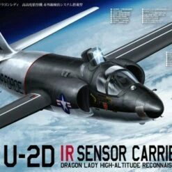Best Sale ⌛ U-2D IR Sensor Carried Ver Dragon Lady USAF High Altitude Recon Aircraft 1/48 AFV Club 🌟