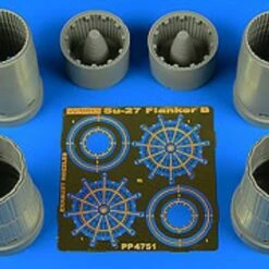 Best Sale 🛒 Su-27 Flanker B Exhaust Nozzles For HBO 1/48 Aires Hobby 🔥