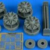 New 🎁 B-17G Flying Fortress Engine Set For HKM 1/48 Aires Hobby 🛒