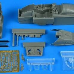 Deals 🧨 Rafale C/M Cockpit Set w/Clear Parts For RVL 1/48 Aires Hobby 😀