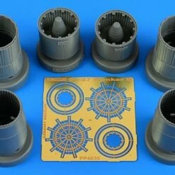 Cheap 😍 Su-27 Flanker B Exhaust Nozzles For KTY 1/48 Aires 💯