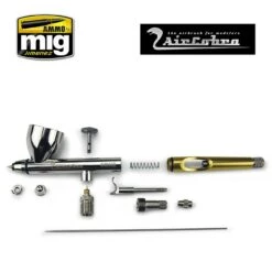 Budget 🤩 AirCobra Double Action Airbrush AMMO by Mig Jimenez 🌟 -megahobby Sales Store air cobra airbrush 1 83521.1511550774