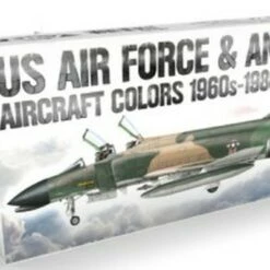 Best Pirce 🌟 Air Series: US Air Force & ANG Aircraft 1960s-1980s Acrylic Paint Set (8 Colors) 17ml Bottles AK Interactive ⭐