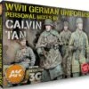 Brand new ✔️ WWII German Uniforms Personal Mixes by Calvin Tan Acrylic Paint Set (18 Colors) 17ml Bottles AK Interactive 🌟