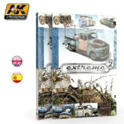 Promo 👍 Extreme 2: Weathered Vehicles/Reality Book AK Interactive 💯