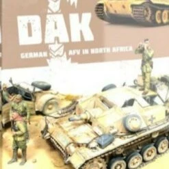 Deals 🔥 DAK, German AFV in North Africa Book (Semi-Hardback) AK Interactive 🔔