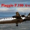 Buy 👏 Piaggio P180 Avanti Twin-Turboprop Transport Aircraft 1/72 A-Model 🧨