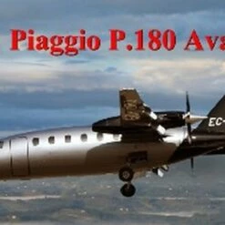 Buy 👏 Piaggio P180 Avanti Twin-Turboprop Transport Aircraft 1/72 A-Model 🧨