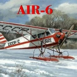Best Pirce 👏 AIR6 Soviet Monoplane on Skis 1/72 A-Model 💯