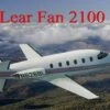 Promo ✔️ Lear Fan 2100 Turboprop Aircraft 1/72 A-Model ❤️