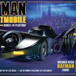 Outlet 🔥 Batman 1989 Movie Batmobile w/Resin Batman Figure 1/25 AMT Models 🔥