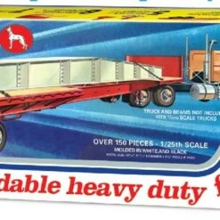 Wholesale 🤩 Great Dane Extendable Heavy Duty Flatbed Trailer 1/25 AMT Models 😀