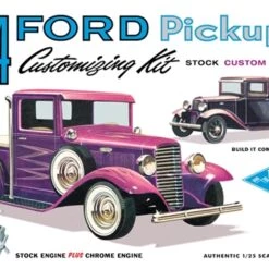 Best reviews of 🌟 1934 Ford Pickup Truck Customizing Kit 1/25 AMT Models 💯