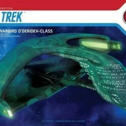 Hot Sale ⭐ Star Trek The Next Generation Romulan Warbird D'Deridex Class Battle Cruiser 1/3200 AMT Models 👍