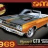Coupon 👏 1969 Plymouth GTX Convertible Car 1/25 AMT Models 😍