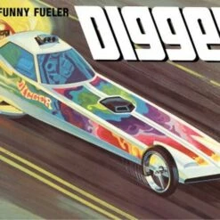Flash Sale 🤩 The Funny Fueler Digger Dragster 1/25 AMT Models 🤩
