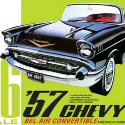 Top 10 🤩 1957 Chevy Bel Air Convertible 1/16 AMT Models ✔️