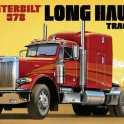 Brand new 🤩 Peterbilt 378 Long Hauler Semi Tractor Cab 1/25 AMT Models 🎉