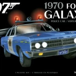 New 🌟 James Bond 1970 Ford Galaxie Police Car 1/25 AMT Models ✔️