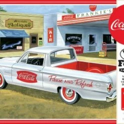 Deals 🧨 1960 Ford Ranchero Truck w/Coke Chest 1/25 AMT Models ❤️