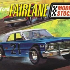 Discount 😀 1965 Ford Fairlane Modified Stocker Race Car 1/25 AMT Models 🌟