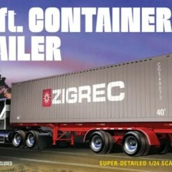 Cheap ❤️ 40' Container Trailer 1/24 AMT Models 💯