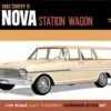 Discount 🔥 1963 Chevy II Nova Station Wagon Craftsman Series 1/25 AMT 1963 Chevy II Nova Station Wagon Craftsman Series 1/25 AMT 🔔
