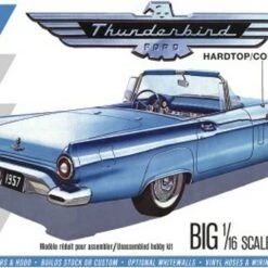 Best Sale ❤️ 1957 Ford Thunderbird Hardtop/Convertible 1/16 AMT Models ✨