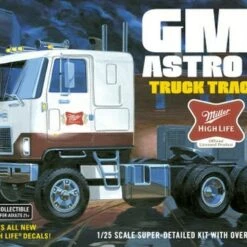 New ⭐ Miller Beer GMC Astro 95 Semi Tractor Cab 1/25 AMT Models 💯