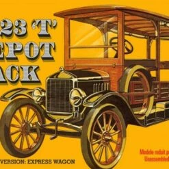Best deal 😍 1923 Ford T Depot Hack Transport Vehicle 1/25 AMT Models 👍