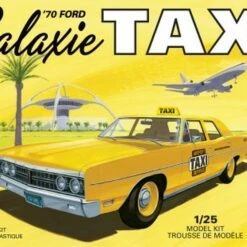 Flash Sale 👏 1970 Ford Galaxie Taxi 1/25 AMT Models ❤️