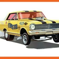 Hot Sale 🎉 **PREORDER** 1965 Chevy II Nova AWB Twister Funny Car 1/25 AMT Models (ETA: FEBRUARY 2022) 🎁