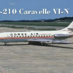 Best deal 👍 SE210 Caravelle VI-N Corse Air International Commercial Airliner 1/144 A-Model 😍
